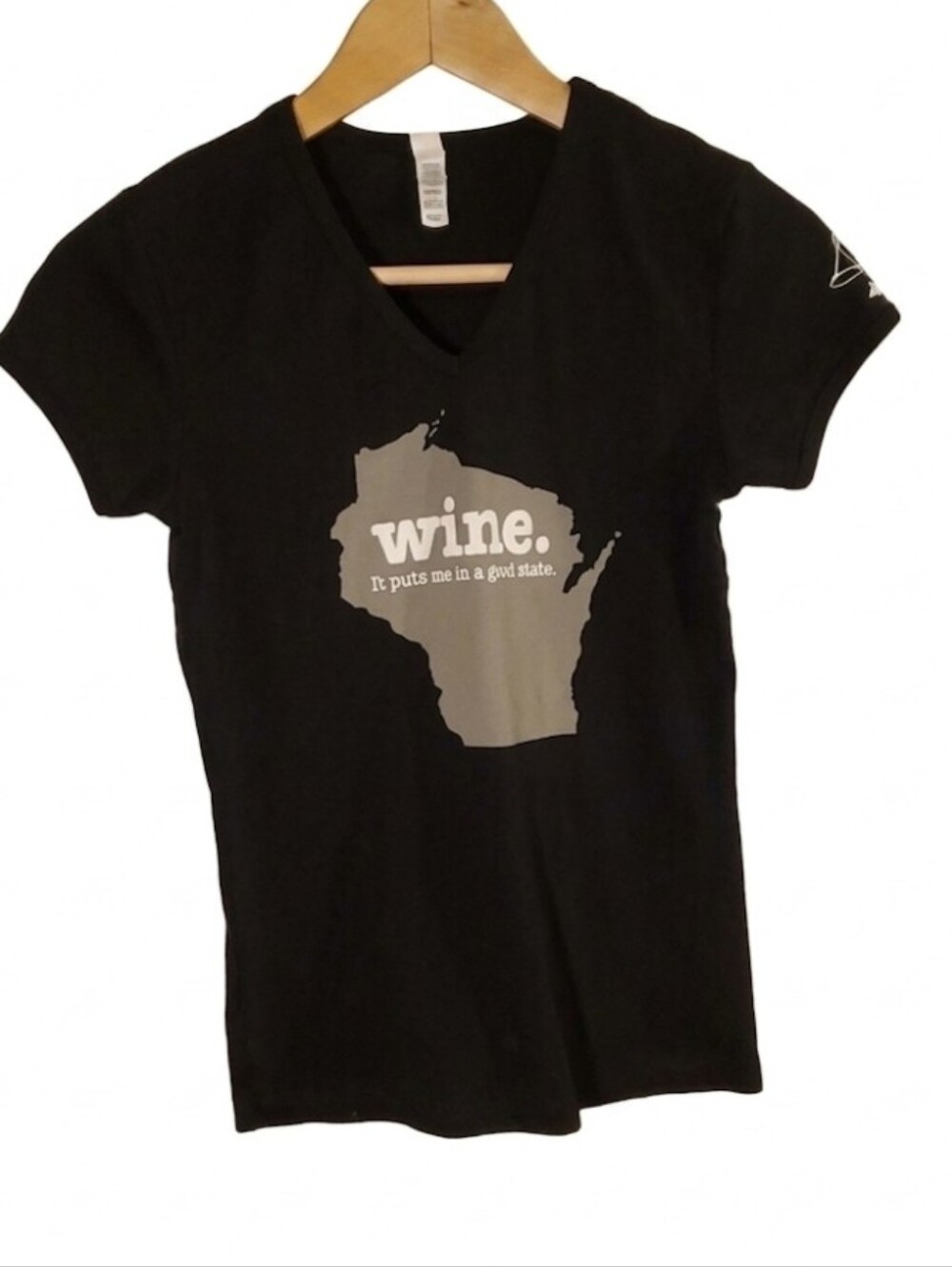 WIÂ wine short sleeveâ graphicâtee